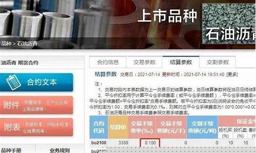 沥青期货交易一手多少费用(沥青期货交易所手续费)_https://www.ptguandao.com_中金所_第1张