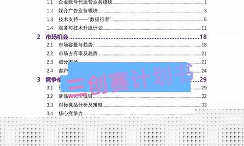 三创赛策划书优秀案例财务指标(三创赛策划书财务部分)_https://www.ptguandao.com_中金所_第1张